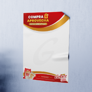 Afiche compra y aprovecha